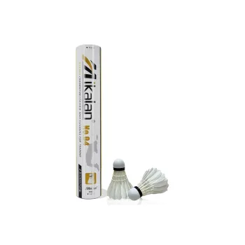 MIKALAN 12 Pack Duck Feather Match Ball Shuttlecocks