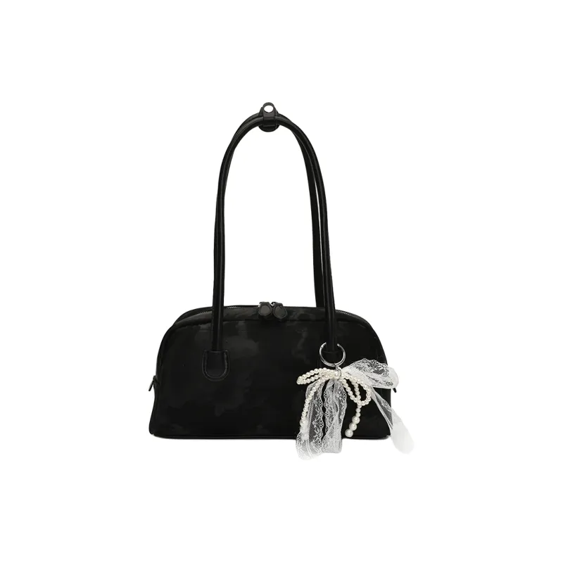 PINK·LAND PU Bowling Bag Shoulder Bag Women's Multicolor-12