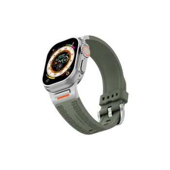 IKYOU Apple Compatibility Watch Band 214mm Silicone Material