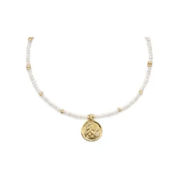 Goossens Astro Capricorn Pearls Necklace