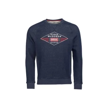 BARBOUR FW23 Sweatshirt Men's Blue