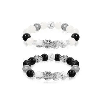 Cuz Strange Intention 999 Fine Silver Bracelets Unisex