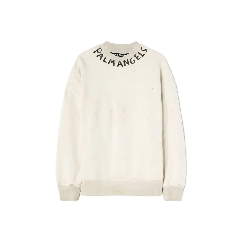 PALM ANGELS Seasonal Logo Vint Crew-0
