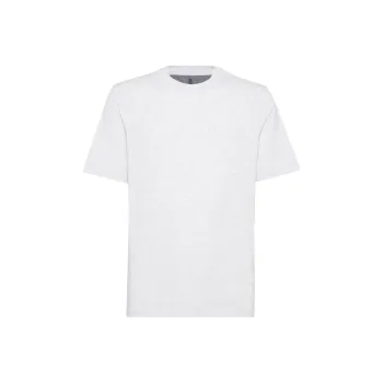 Brunello Cucinelli Mélange effect Cotton blend T shirt