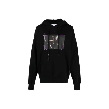 OFF WHITE Arrow Caravaggio Mercy Skate Hoodie