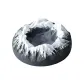Black White-Cement Ashtray