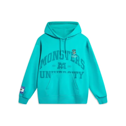 LiNing x Disney Sweatshirt Unisex Ice Celadon Green