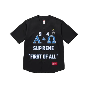 Supreme Alpha Omega Baseball Jersey