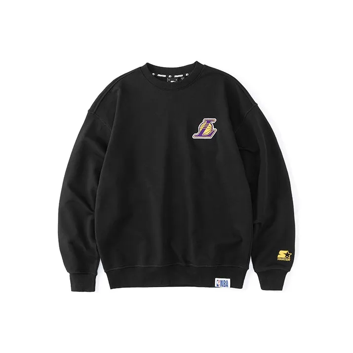 Nba X STARTER X NBA Sweatshirts Unisex Black-0