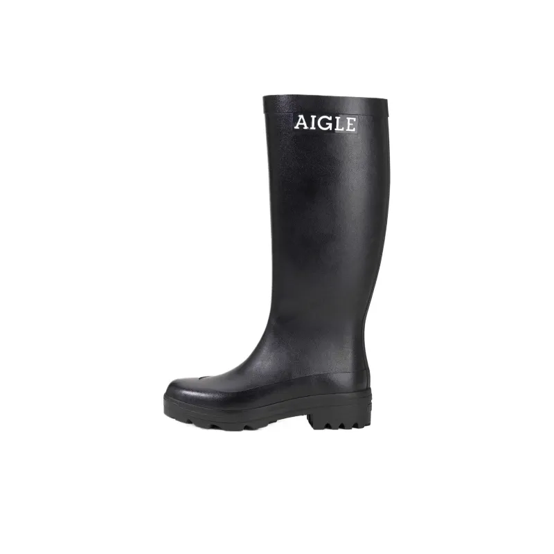 AIGLE Atelier Rain Boots Unisex Black-0