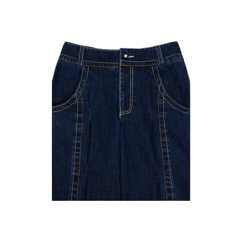 ADER ERROR FW24 Jeans Unisex Marine-6