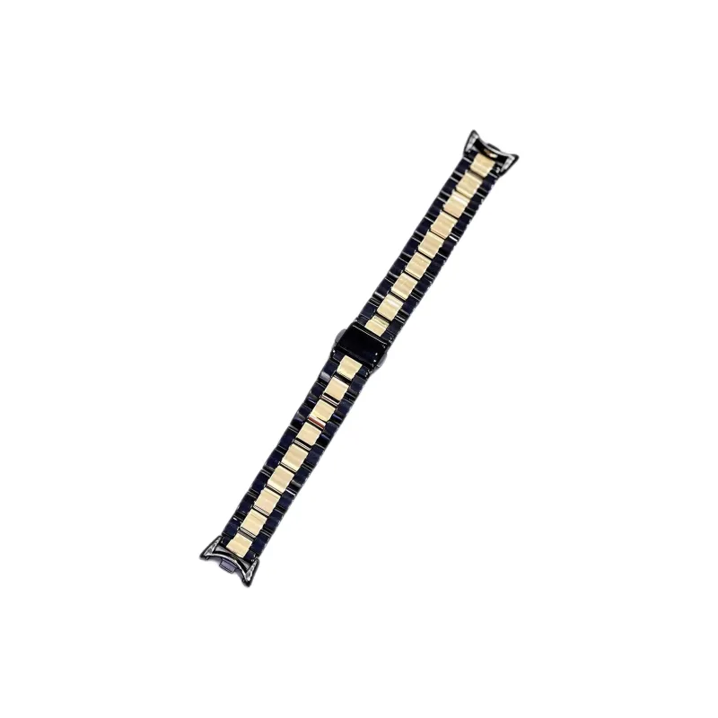 CHENSONG Xiaomi Red Beige Compatibility Watch Band 206mm Metal-5