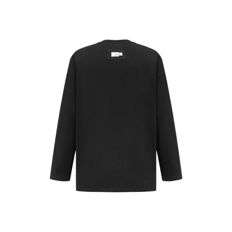 Feng Chen Wang Double neck Jersey T shirt-0