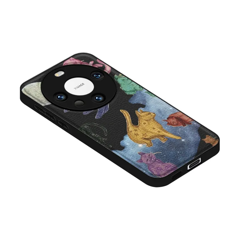 Small Bones Leather Material Phone Cases Trendy-10