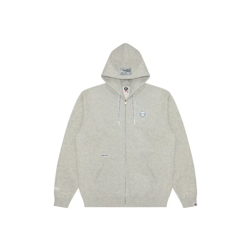 Aape Logo appliqué Zipped Hoodie-0
