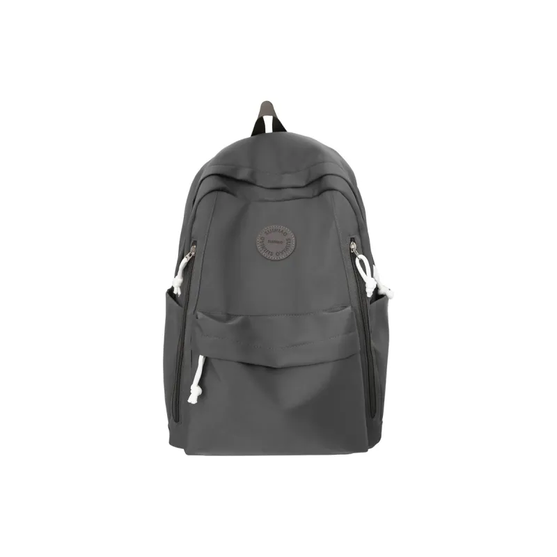 SEVENMOONS Nylon Backpack Regular Unisex White/Gray/Black/Blue/Pink-3