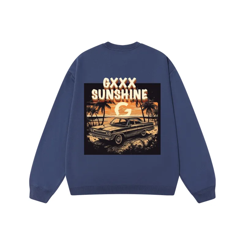 GXXX Pullover Crew Neck Sweatshirt Unisex-8