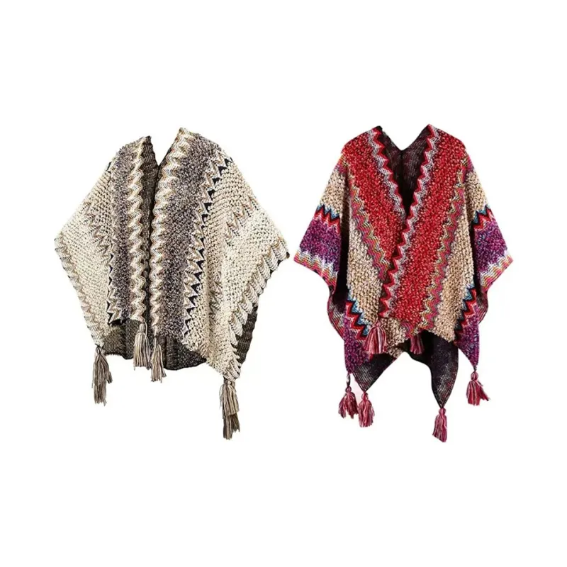MOREMERRY Shawls Unisex-2