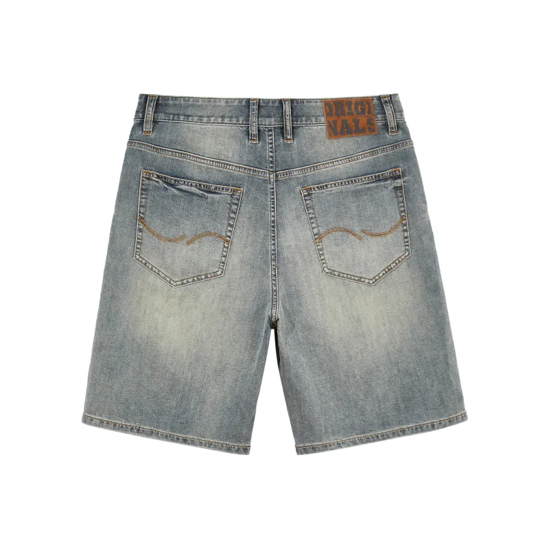 JACK JONES· Denim Shorts Men's E39 Medium Blue Denim-1