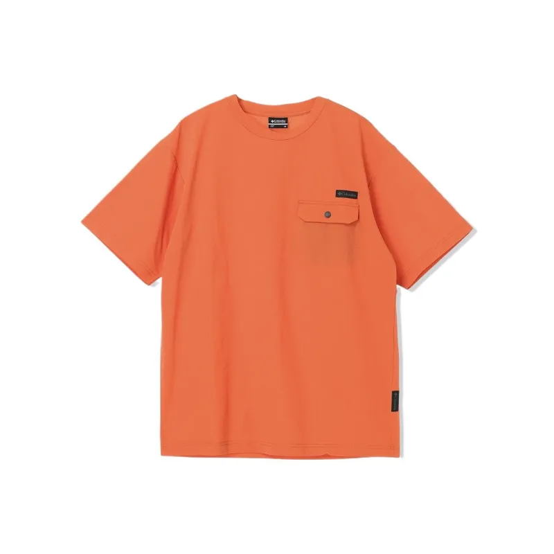 Columbia Queen Brook Pocket T Shirt Men's Orange-0