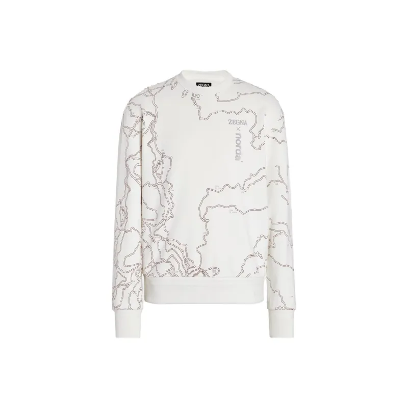 Ermenegildo Zegna X Norda Graphic Printed Crewneck Sweatshirt-0