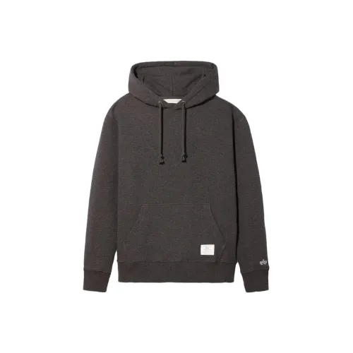 Alpha Industries Sweatshirts Men Charcoal Gray