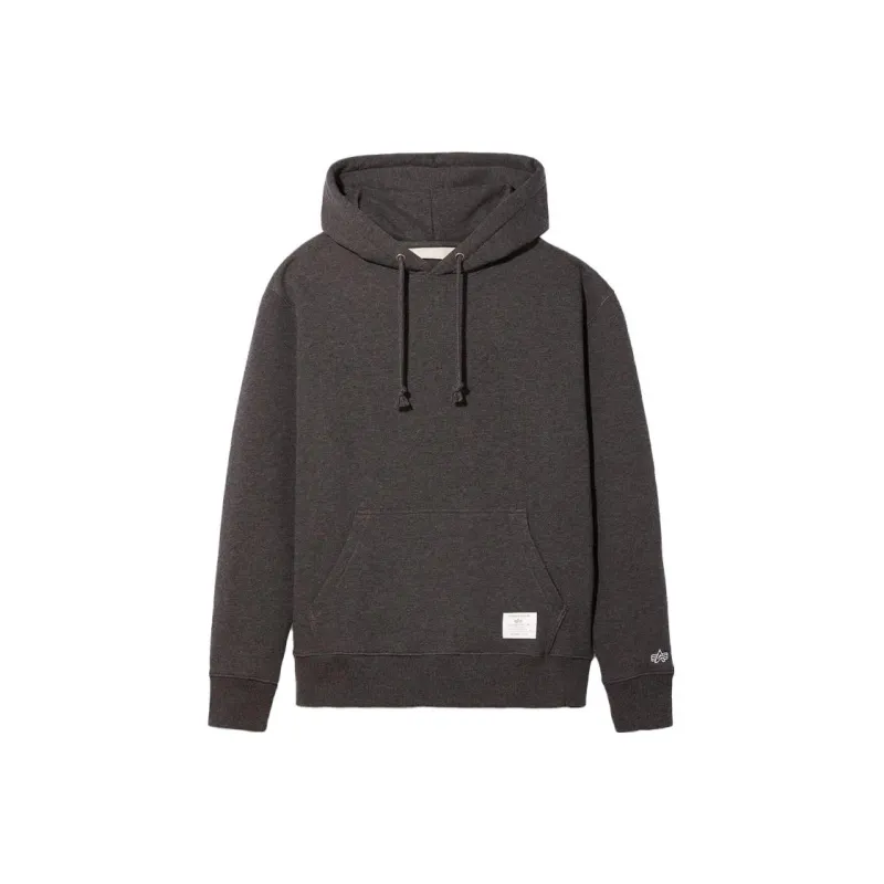 Alpha Industries Sweatshirts Men Charcoal Gray-0