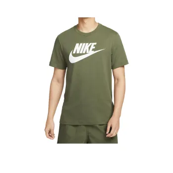 Nike Sportswear T Shirt Men's Medium Olive Green