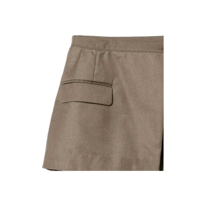 Beams Casual Long Skirt Women's Brown-9