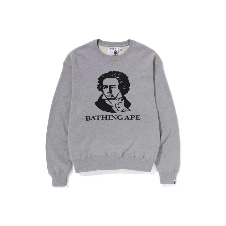 Bape Classic Bathing Ape Beethoven Relaxed Fit Crewneck SS23-3