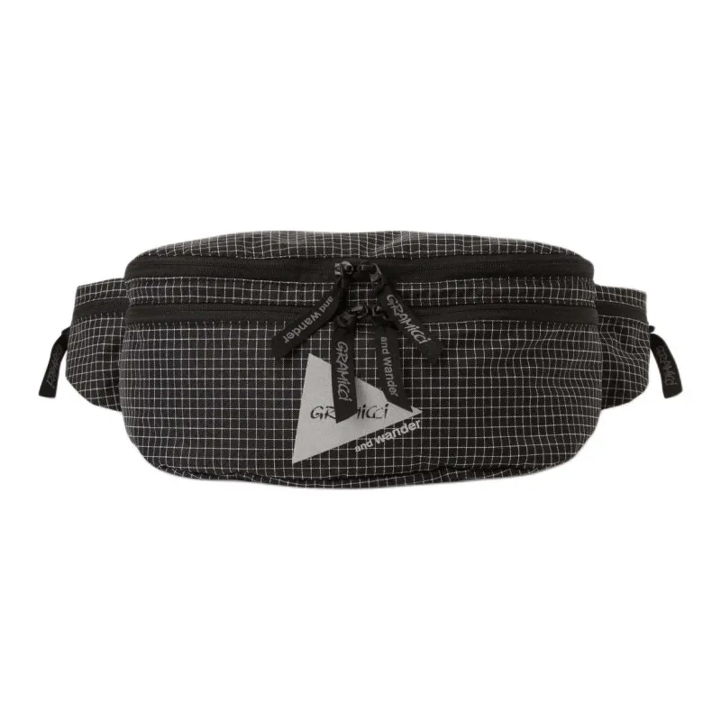 Gramicci And Wander Collaboration Ripstop Fabric Backpack Men's Black-5