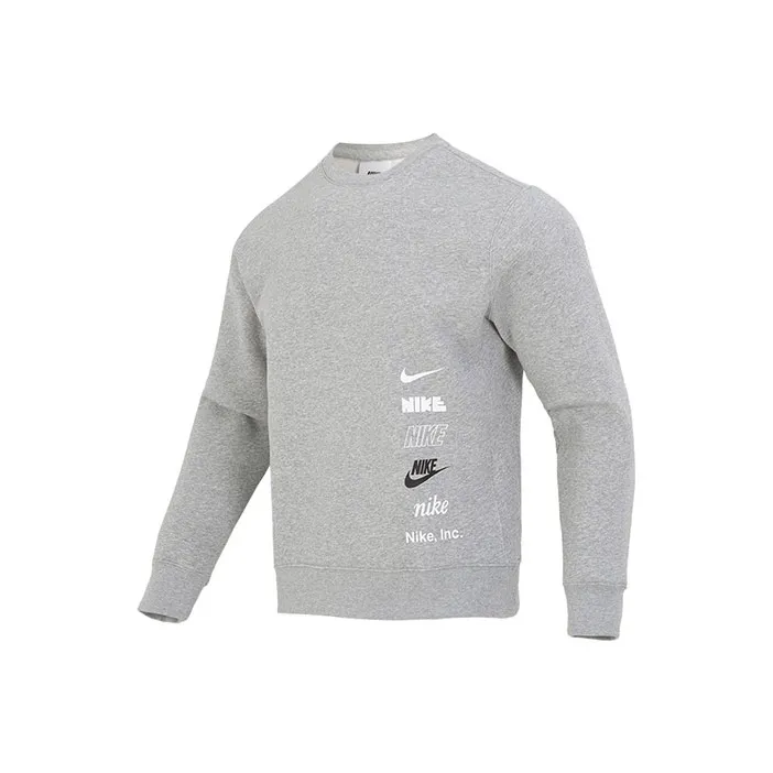 Nike Sweatshirts Men Gray-0