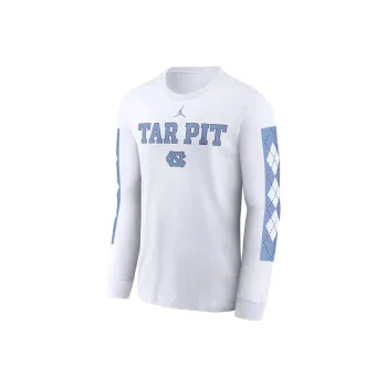 Jordan North Carolina Tar Heels Local Spirit Slogan Men's Nike College Long Sleeve T Shirt