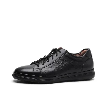 ELLE HOMME Low Top Skateboard Shoes Men's Black