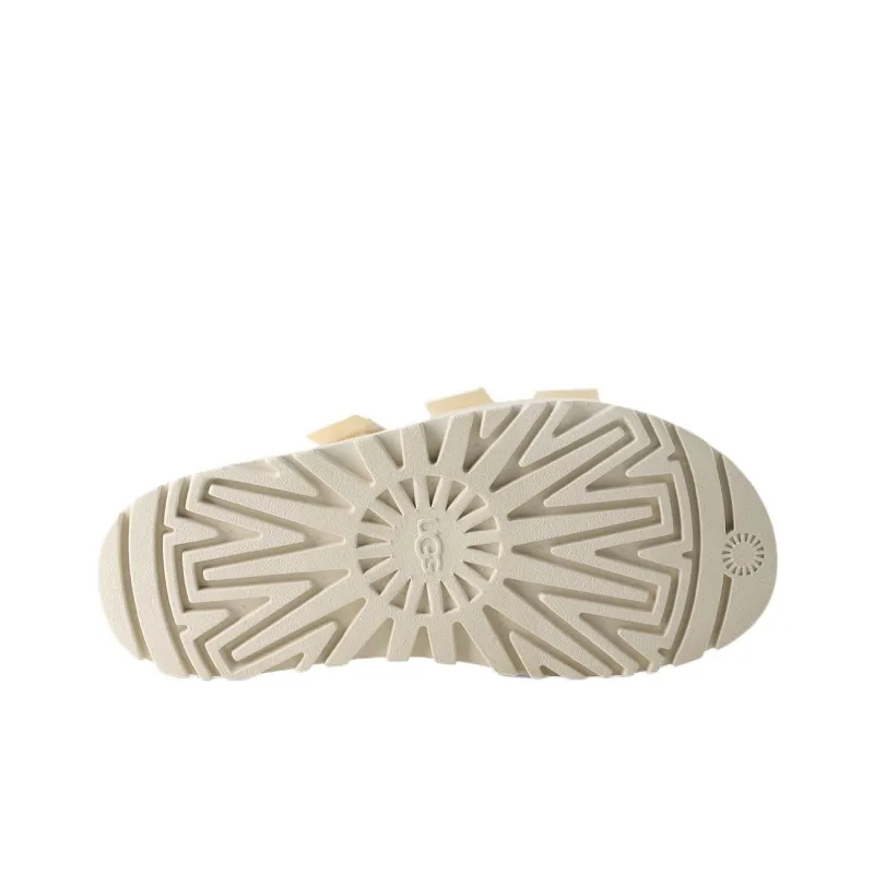UGG EVA Abrasion Resistant Slide Slippers Women's White-4