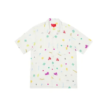 Supreme Deep Space Rayon S/S Shirt