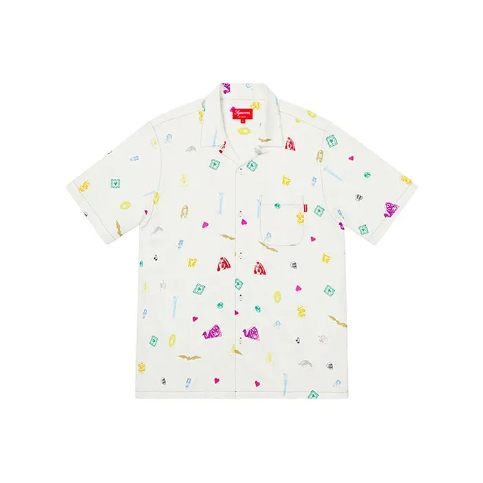 Supreme Deep Space Rayon S/S Shirt-0