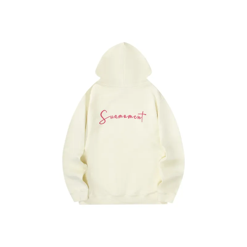 Suamoment Sweatshirt Spring Fall American Vintage Casual Loose Fit Hoodie Unisex-2