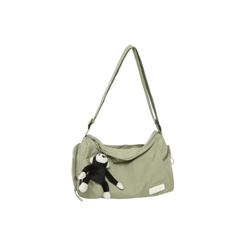 DCLOUD Nylon Backpack Tubas Unisex White/Black/Green/Orange-13