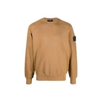 STONE ISLAND SS23 Sweatshirt Men's Tobacco Yellow