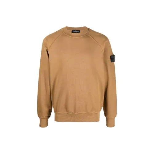 STONE ISLAND SS23 Sweatshirt Men's Tobacco Yellow