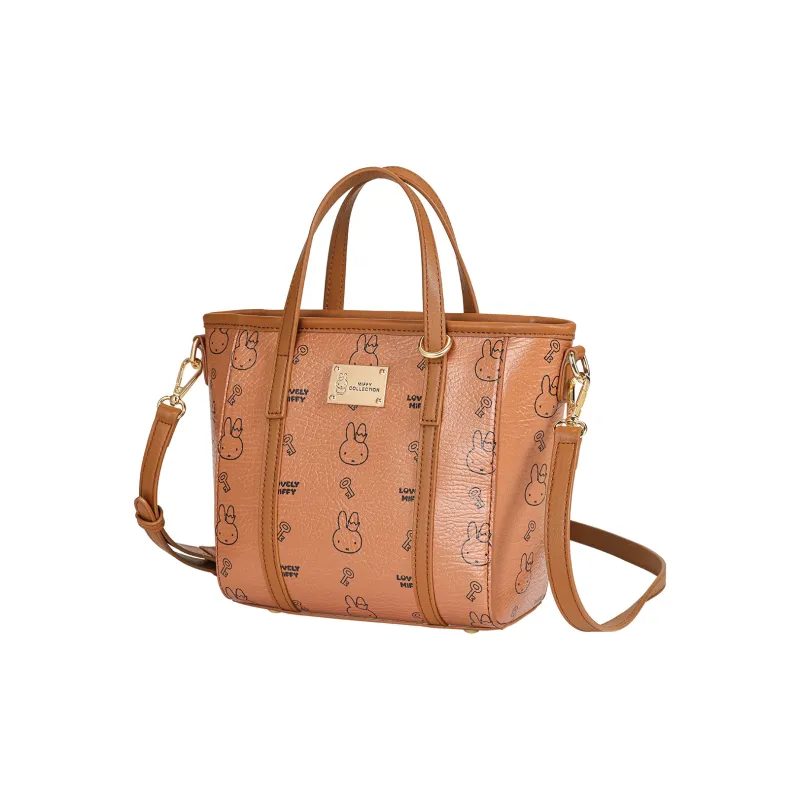 Miffy Synthetic Leather Shoulder Bag Crossbody Bag Handbag Women's Multicolor-1