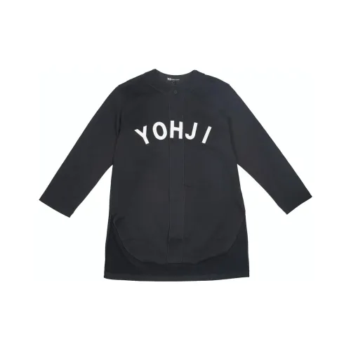 Adidas Y 3 Ft Yohji Letters Baseball Shirt