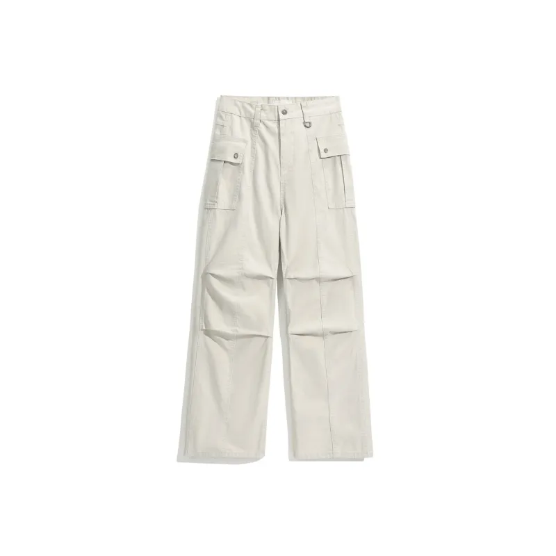 PAINT STAIN Workwear Style Pants Unisex-0
