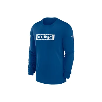 Nike Indianapolis Colts Sideline Player Team Issue Men's Nike Dri FIT Long Sleeve Top