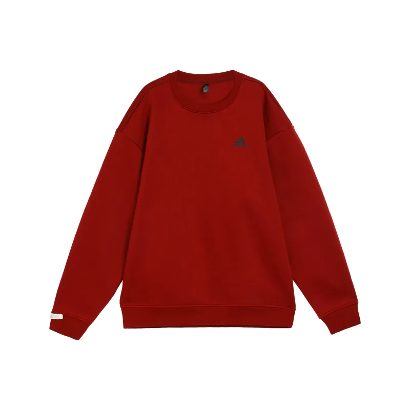 Adidas Sweatshirts Unisex Red-0