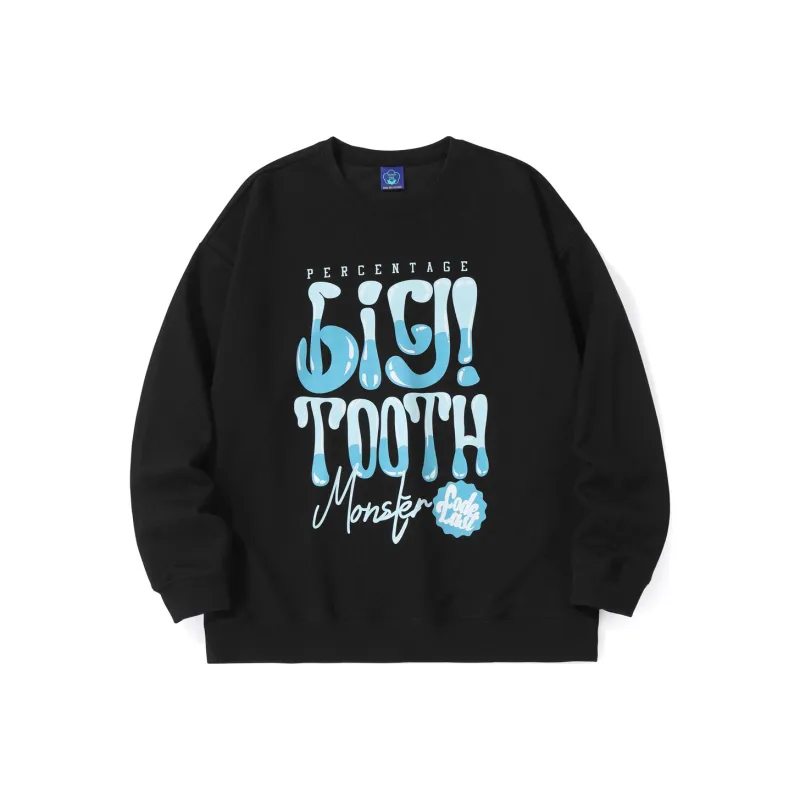Bt Crew Neck Loose Fit Sweatshirt Spring Fall Unisex-0