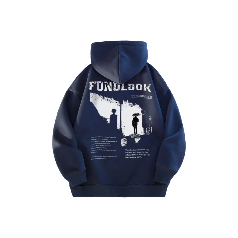 FONDLOOK Sweatshirt Jacket Unisex-12