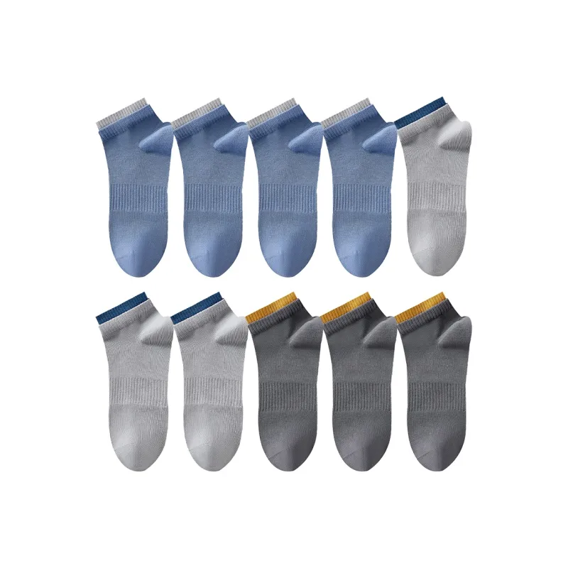 Cotton Gene Ankle Socks Men's Multiple Pairs Combo Set-29