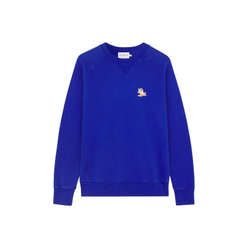Maison Kitsune Sweatshirts Unisex Blue-0